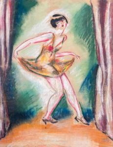 DETRE Szilárd 1891-1945,Dittman Show-girl,Nagyhazi galeria HU 2021-02-23