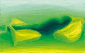 DEUTSCH Johannes 1960,Das grüne Licht V,1995,im Kinsky Auktionshaus AT 2018-06-20