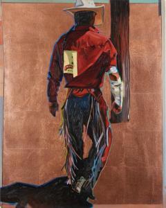 DEVARY David,Red Rodeo Rider,Altermann Gallery US 2018-08-10