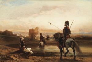 DEVEDEUX Louis 1820-1874,RETURN FROM HUNTING,Sotheby's GB 2012-10-09