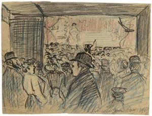 DEVERIN Edouard 1881-1946,Scène de café-concert,1905,Ader FR 2009-05-14