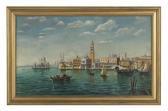 DEVICH John,Venice Harbor Scene,20th Century,New Orleans Auction US 2017-09-16