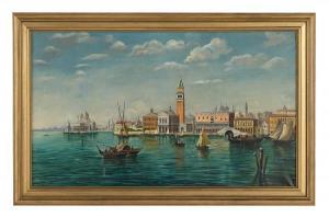 DEVICH John,Venice Harbor Scene,New Orleans Auction US 2017-01-28
