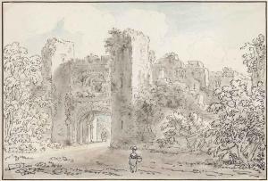 DEVIS Anthony Thomas 1729-1817,Berry Pomeroy Castle,Christie's GB 2014-07-16
