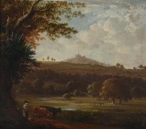 DEVIS Anthony Thomas 1729-1817,LANDSCAPE NEAR GUILDFORD,Dreweatts GB 2023-06-14