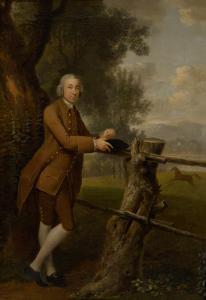 DEVIS Arthur 1712-1787,Portrait of a gentleman in a brown suit, full-leng,Sotheby's GB 2022-05-26
