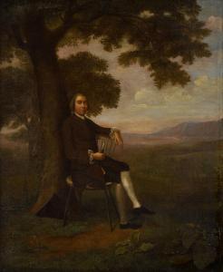 DEVIS Arthur 1712-1787,Portrait of a Gentleman seated beneath a tree,1765,Sotheby's GB 2022-05-26
