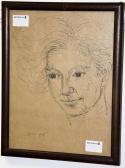 Dewe-Mathews Johnny 1946,Studies of a girl's head 1 and 2,Bonhams GB 2013-08-21