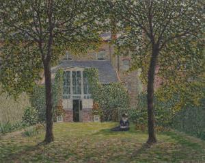 DEWHURST Wynford 1864-1941,The Back Garden,Christie's GB 2023-12-14