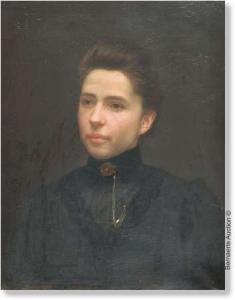 dewit Jean Paul 1857,Portrait of alady,Bernaerts BE 2008-10-20