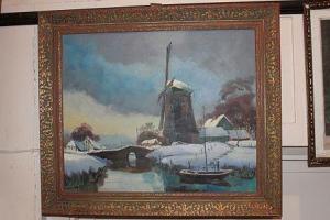 DEWIT 1900,Scene with windmill,Henry Adams GB 2015-12-03
