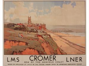 DEXTER Walter 1876-1958,Cromer Gem of the Norfolk Coast,c.1938,Onslows GB 2019-07-12