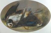 DEXTER William 1818-1860,Still life of dead Jays,Halls GB 2019-10-02