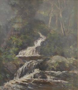 DEY James 1871-1938,Forest Waterfall,Rowley Fine Art Auctioneers GB 2021-04-10