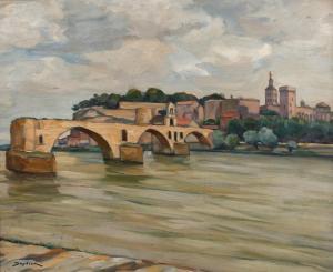 DEYDIER René 1882-1942,Pont d'Avignon,Brissoneau FR 2023-04-07