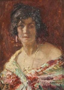 DEYGAS Regis Jean Francois 1876-1943,Portrait de femme,,Millon & Associés FR 2018-11-23