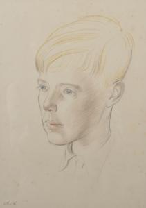 DEYKIN Henry Cotterill 1905-1989,Head of a Young Boy,1918,John Nicholson GB 2020-01-29