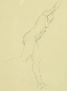 DEYKIN Henry Cotterill 1905-1989,Study of a naked lady,John Nicholson GB 2022-02-09