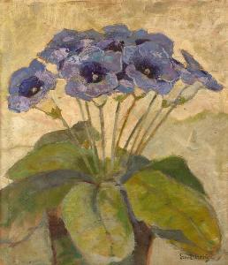 DEZENTJE Ernest 1885-1972,Flowers,Zeeuws NL 2015-12-09
