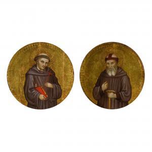 di BARTOLO Taddeo 1362-1422,Saint Francis of Assisi - Saint William of Maleval,Sotheby's 2021-01-28