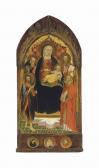 DI BIAGIO SANGUIGNI Battista 1393-1451,The Madonna and Child enthroned,Christie's GB 2017-07-07