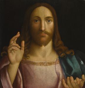 di BISSOLO Francesco Vittore 1480-1554,CHRIST THE REDEEMER,Sotheby's GB 2018-02-02
