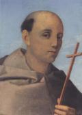 di BISSOLO Francesco Vittore 1480-1554,Saint Francis,Sotheby's GB 2002-07-09