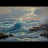 DI BONNETTI A 1900-1900,BREAKING WAVES,Waddington's CA 2009-05-11