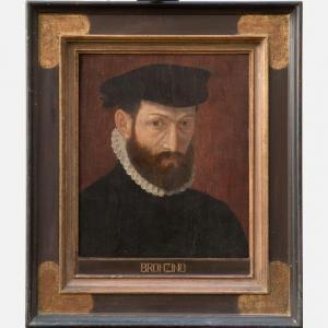 Di BRONZINO Agnolo C.Allori 1503-1572,Portrait of a man,Deutsch AT 2022-07-01