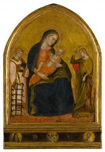 di CIONE Jacopo 1365-1398,Mater Dolorosa, and Saint John the Evangelist,Bonhams GB 2021-01-29