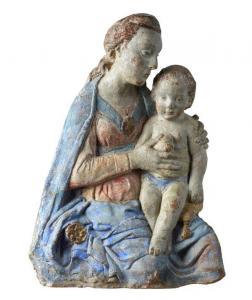di CIVITALI Matteo Giovanni 1436-1501,Madonna con Bambino,Galleria Pananti Casa d'Aste IT 2022-02-18