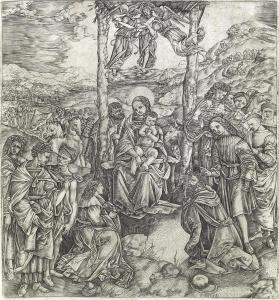 di CRISTOFANO Mariotto 1393-1457,The Adoration of the Magi,1496-1500,Swann Galleries US 2019-05-02