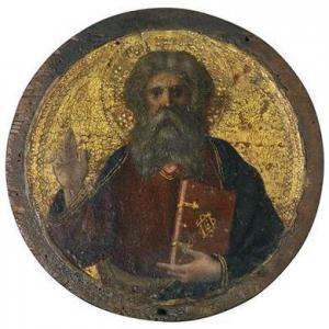 DI CRISTOFORO FINI DA PANICALE Tommaso 1383-1435,God the Father,Palais Dorotheum AT 2012-04-18