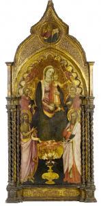 di FRANCHI Rossello Jacopo,The Madonna and Child with Saints Paul, Johnthe Ba,Bonhams 2011-07-06