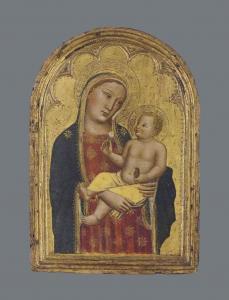 di GERINI Niccolo Pietro 1368-1415,The Madonna and Child with a goldfinch,Christie's GB 2014-07-08