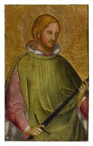DI GIOVANNI BARTOLOMEO 1460-1515,St. Martin holding his sword,Sotheby's GB 2021-01-30