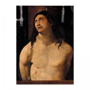 Di Giovanni de Antonio Antonio 1430-1479,SAINT SEBASTIAN,Sotheby's GB 2003-10-30