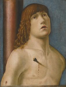 Di Giovanni de Antonio Antonio 1430-1479,SAINT SEBASTIAN,Sotheby's GB 2014-12-04