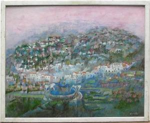 DI LIETO Giuseppe 1926-2004,Mediterranean landscape,Clars Auction Gallery US 2007-06-02