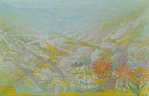 DI LIETO Giuseppe 1926-2004,Mountainous landscape with a village,1926,Rosebery's GB 2014-10-04