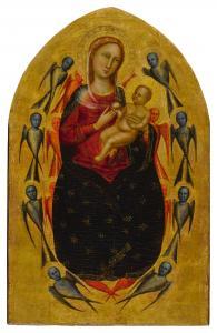 DI LORENZO Bicci 1368-1452,Madonna and Child in Glory,Sotheby's GB 2021-01-30