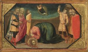 DI LORENZO Bicci 1368-1452,Martyrdom of a saint,Christie's GB 2025-02-05