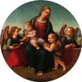 DI LORENZO LARCIANI Giovanni 1484-1527,The Madonna and Child with the Infant Saint,Palais Dorotheum 2017-04-25