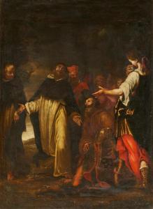 di MANNOZZI Giovanni San Giov.,Saint Dominic Brings Napoleone Orsini to Life,Van Ham 2023-05-15