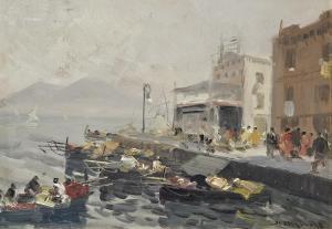DI MARINO Francesco 1892-1954,Marina di Napoli,Errico casa d'aste IT 2024-03-16