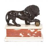 DI MEDICI Lorenzo,A Bronze Model of the Medici Lion,Hindman US 2018-03-09