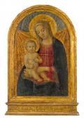 di MICHELINO Domenico 1417-1491,Madonna and Child enthroned,Palais Dorotheum AT 2018-10-23