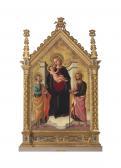 di MICHELINO Domenico,The Madonna and Child with Saints Peter and John t,Christie's 2012-12-05