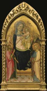 DI MORO Ventura 1395-1486,MADONNA AND CHILD WITH FOUR SAINTS,Sotheby's GB 2016-01-28