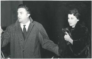 DI NATALE Pietro,Federico Fellini con Silvana Mangano,1956,Cambi IT 2020-05-13